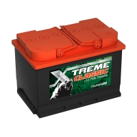 X-TREME Classic (Тюмень) 75.1 75 Ач, п/п PLNT0110006